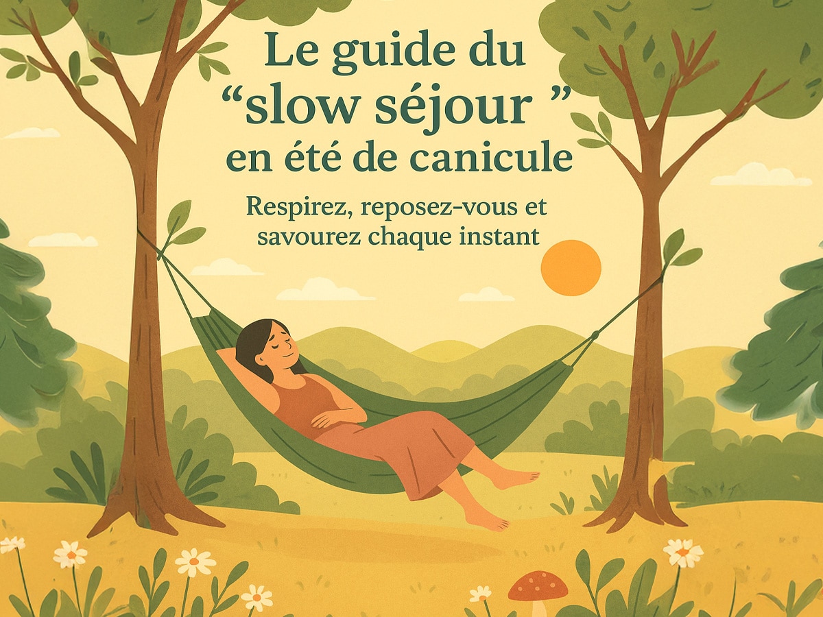 Le guide du “slow séjour” en été de canicule