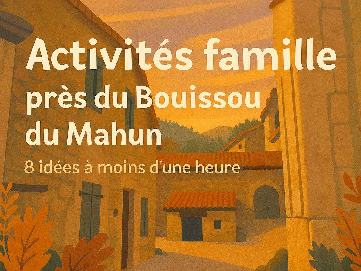Séjour en famille : les meilleures activités autour du Bouissou du Mahun